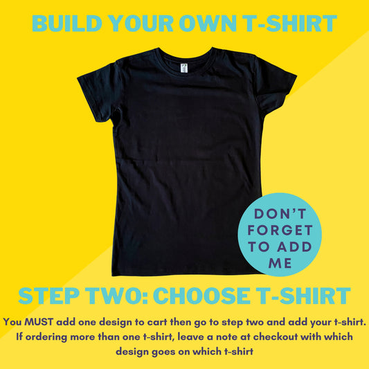 Build-Your-Own Dog T-Shirt | Step One: CHOOSE T-SHIRT