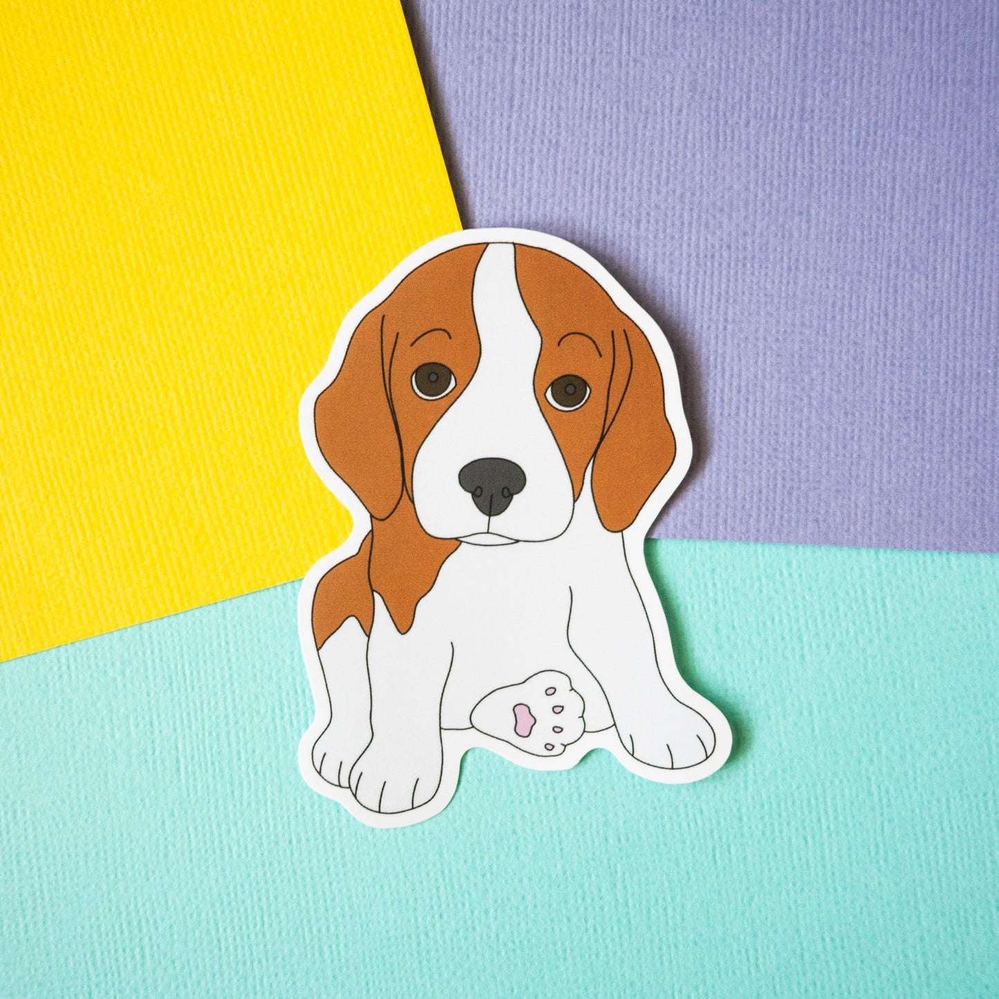 Beagle Puppy 3" Sticker