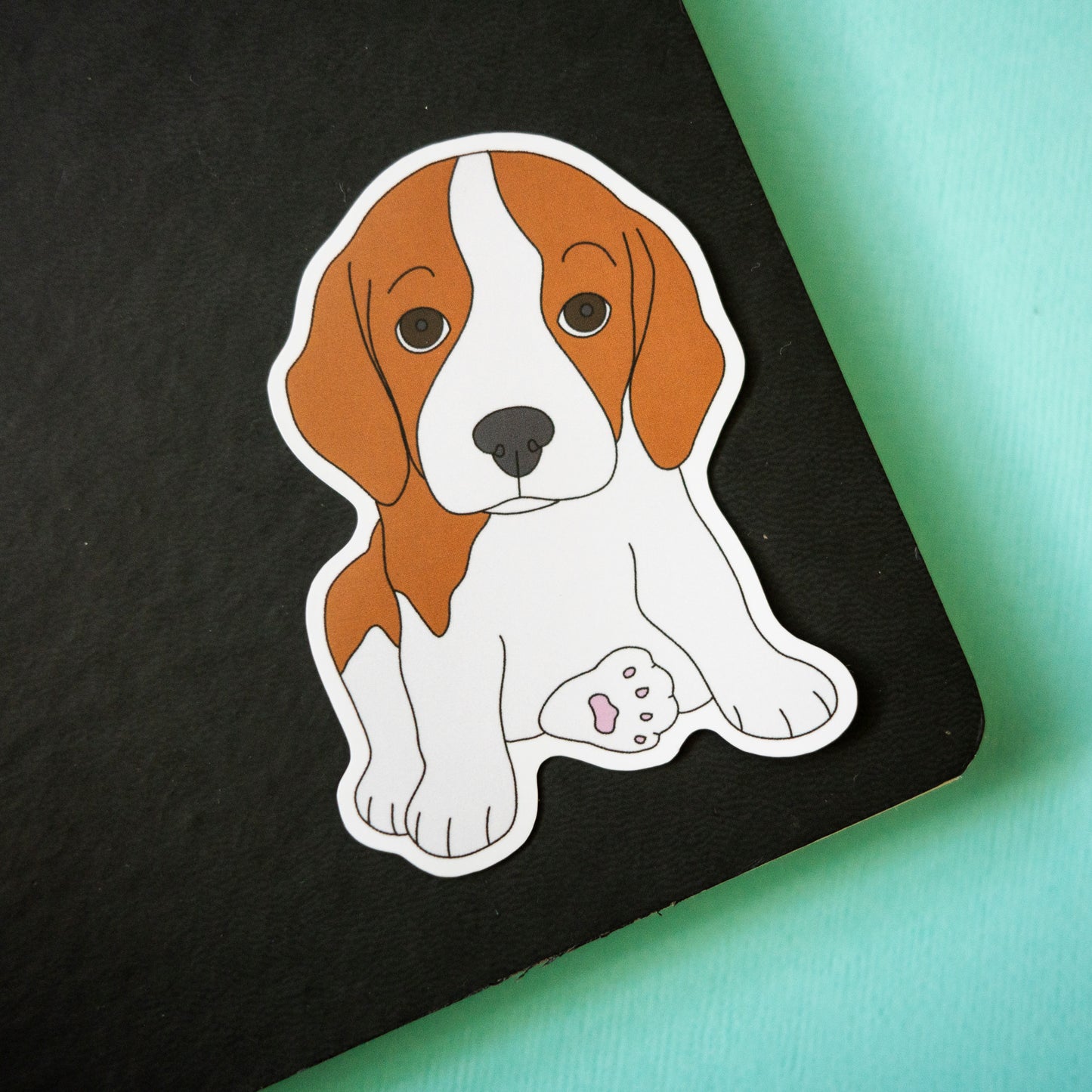 Beagle Puppy 3" Sticker