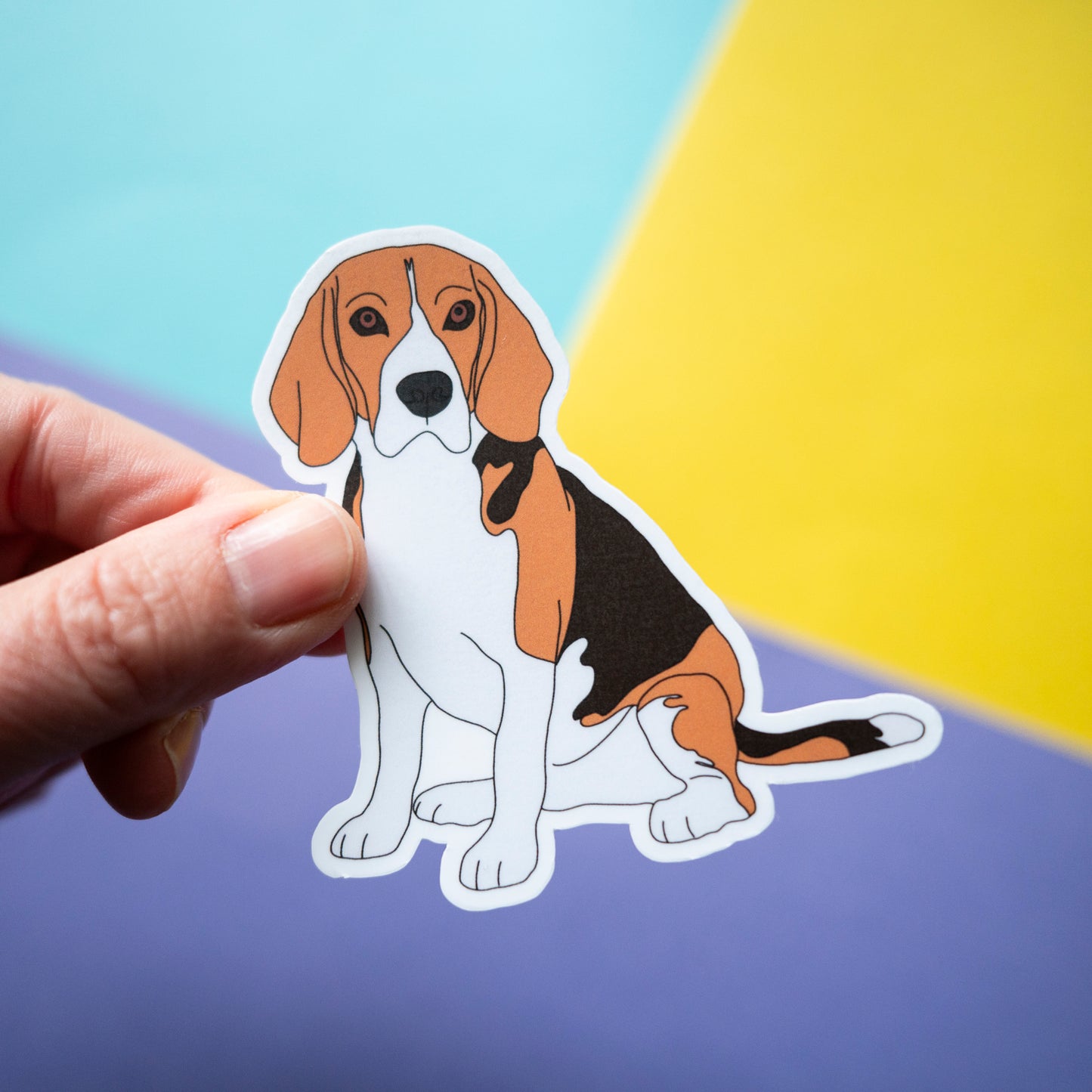 Beagle 3" Sticker