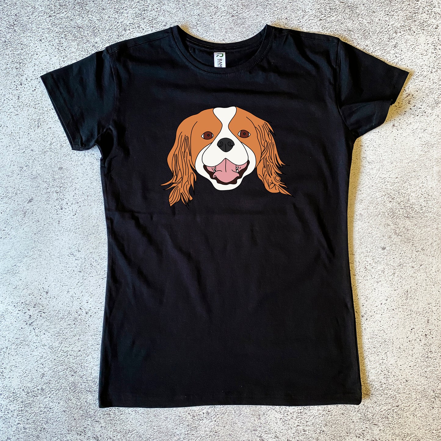 Blenheim King Charles Cavalier Spaniel Women's T-Shirt