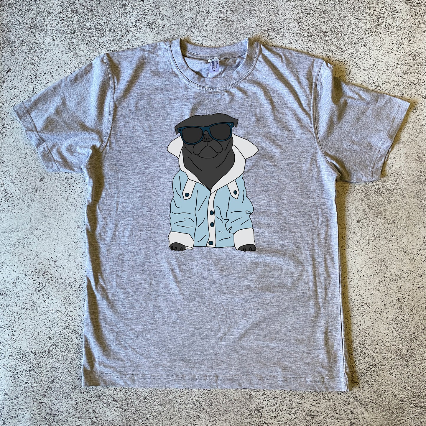 Cool Pug Unisex T-Shirt
