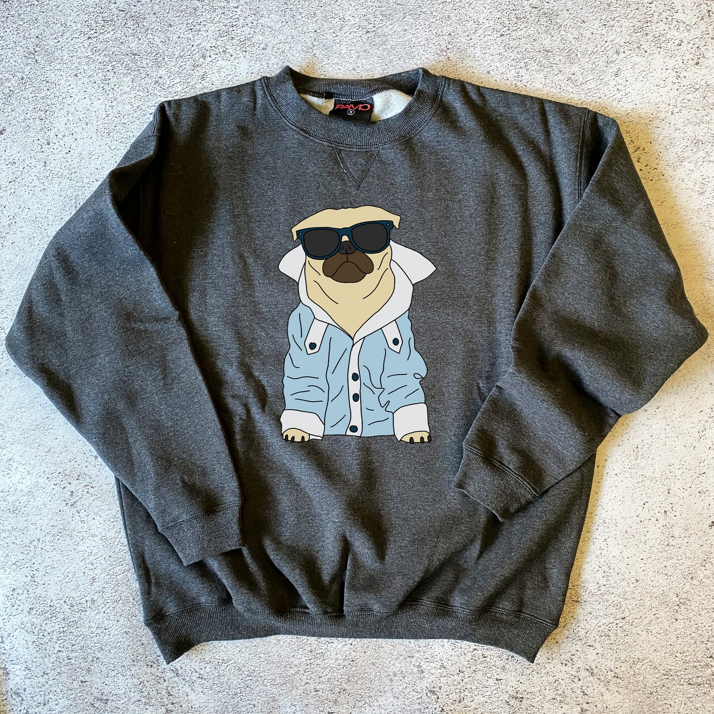 Cool Pug Sweatshirt