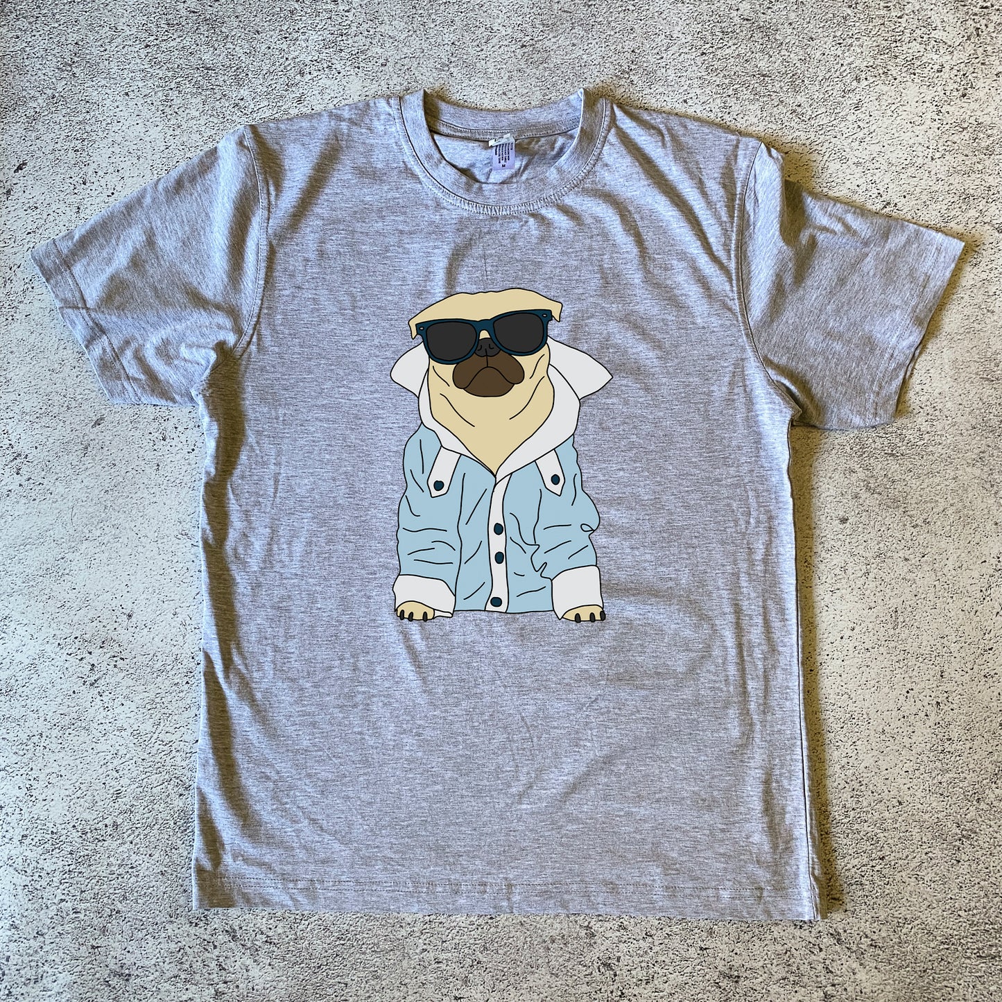 Cool Pug Unisex T-Shirt