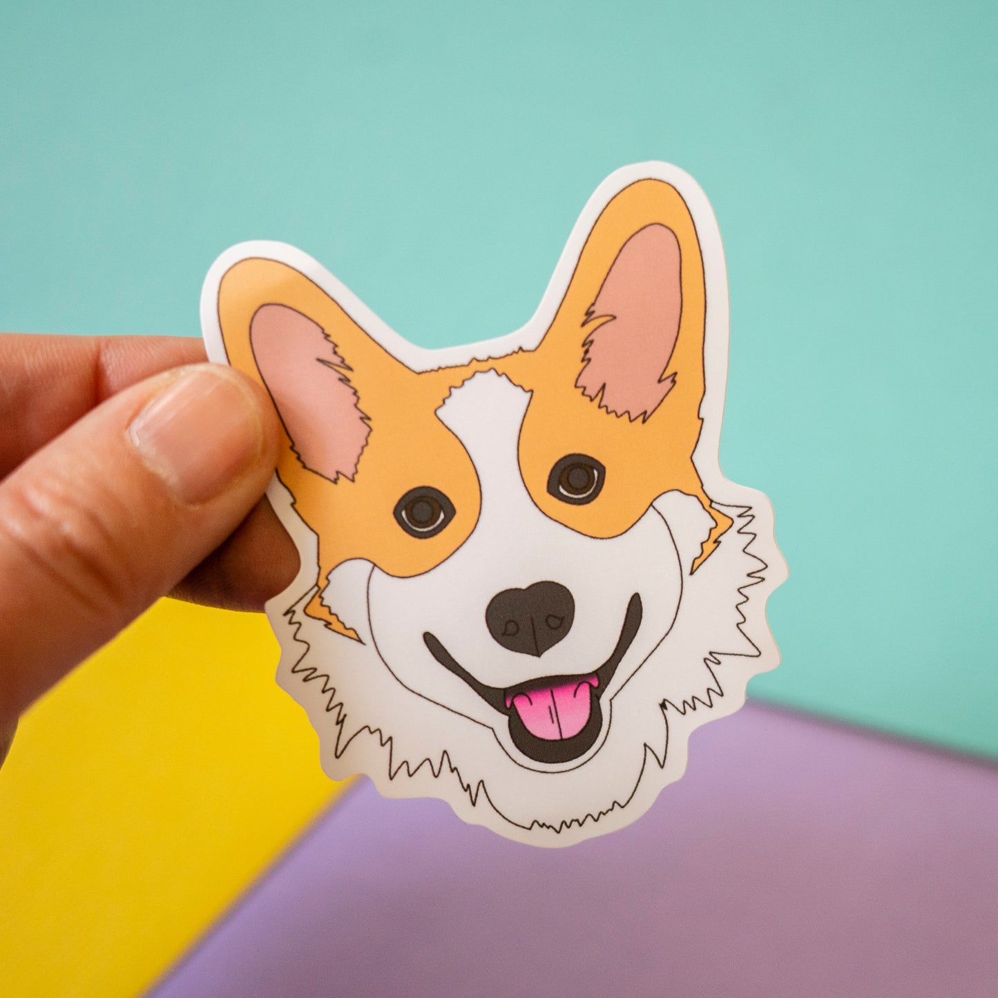 Corgi 3" Sticker