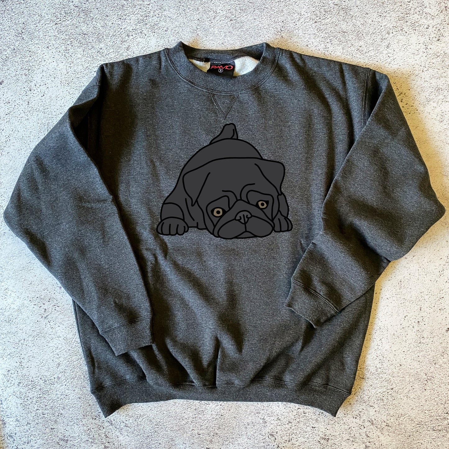 Cute Pug Sweatshirt
