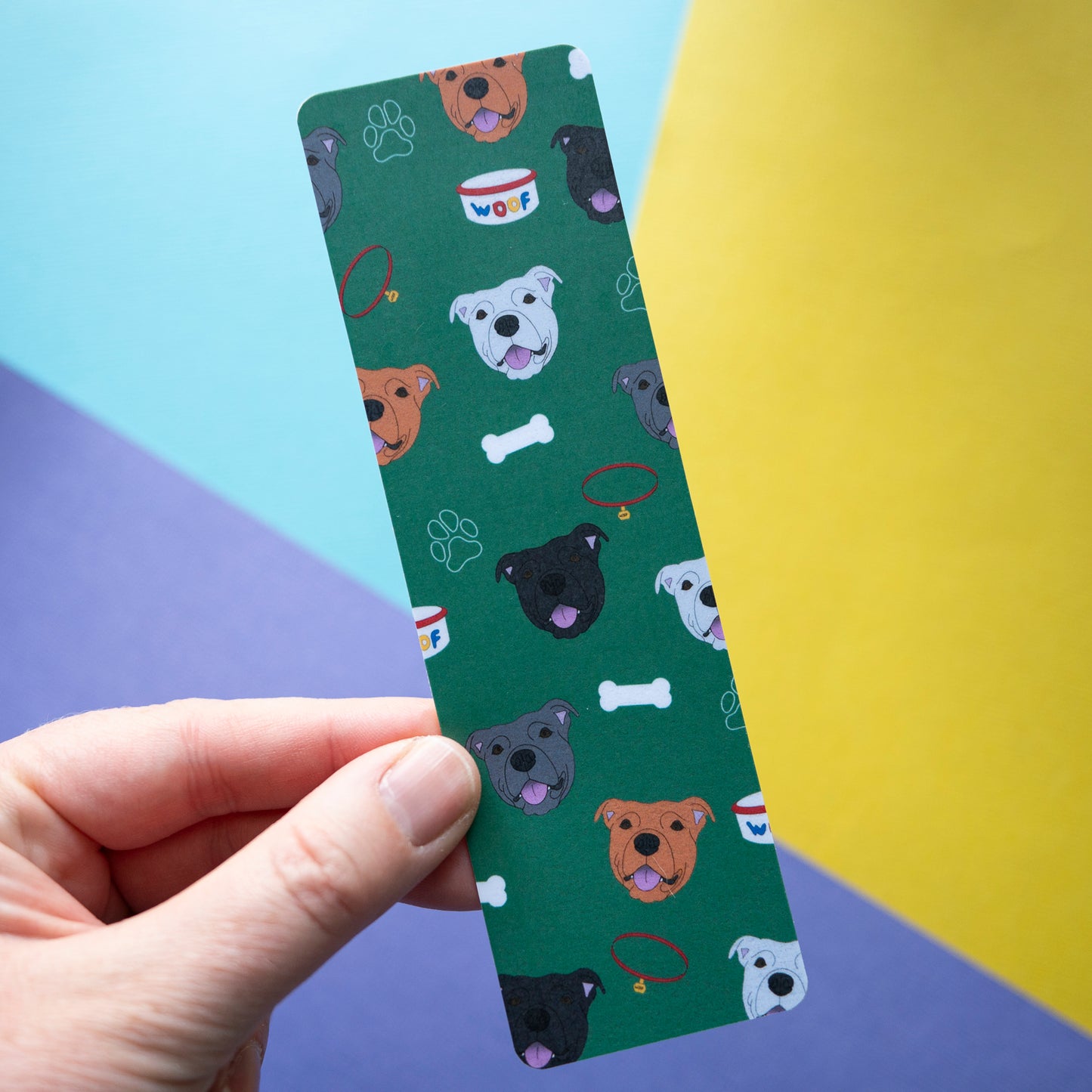 Staffy Bookmark