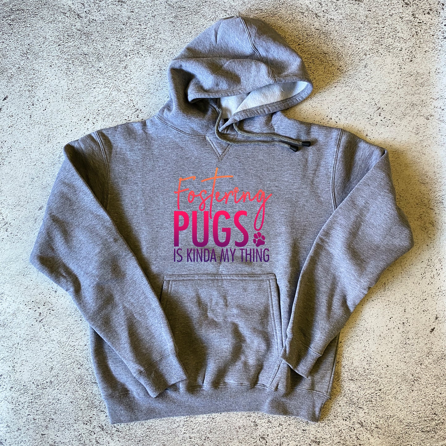 Fostering Pugs Hoodie