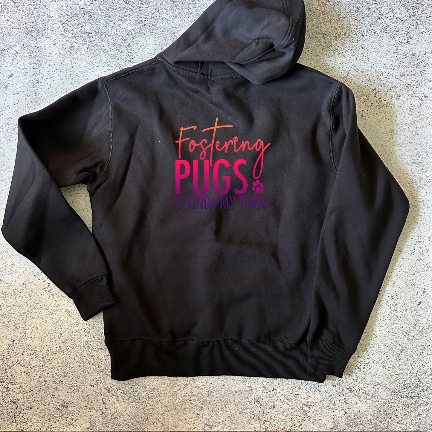 Fostering Pugs Hoodie