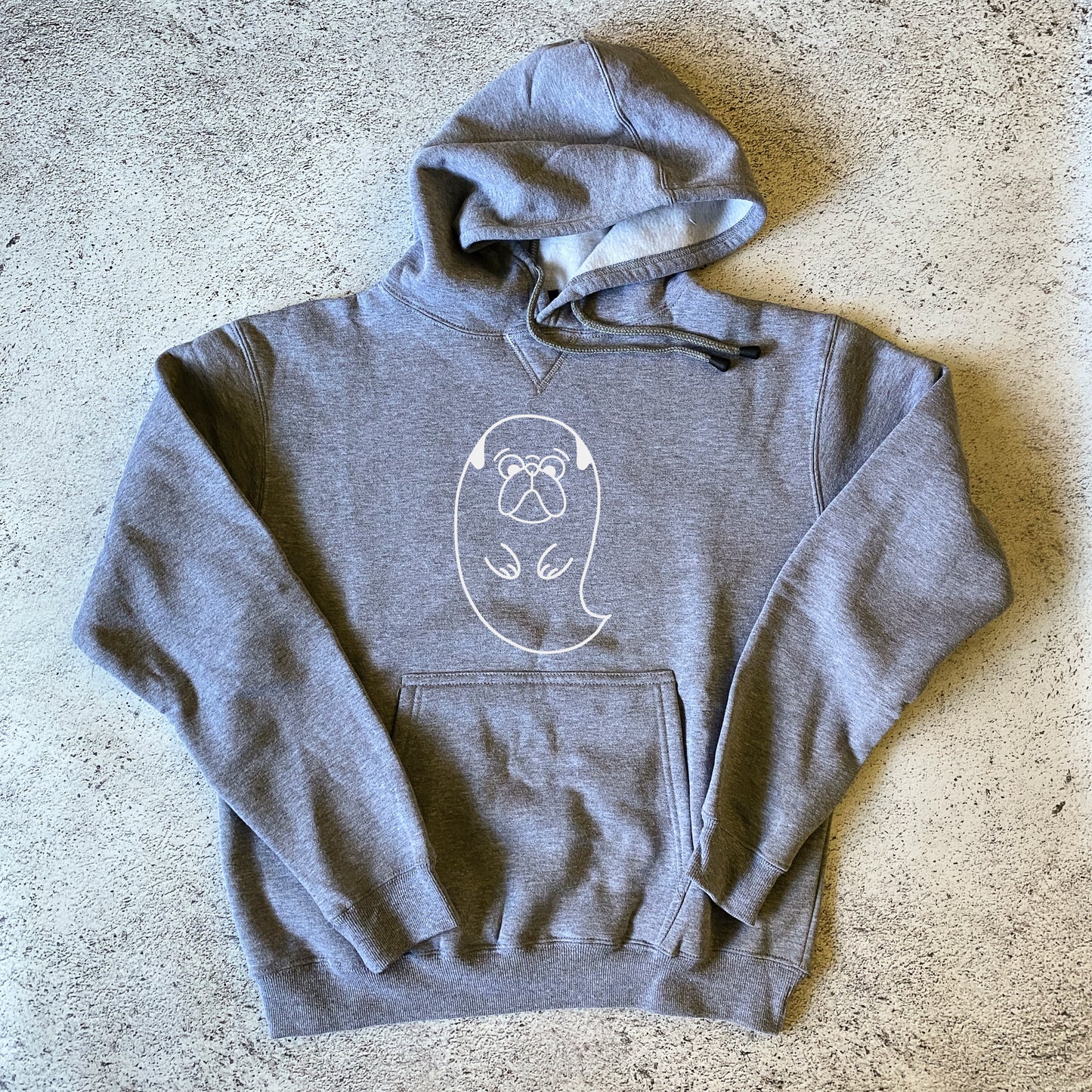 Ghost Pug Hoodie