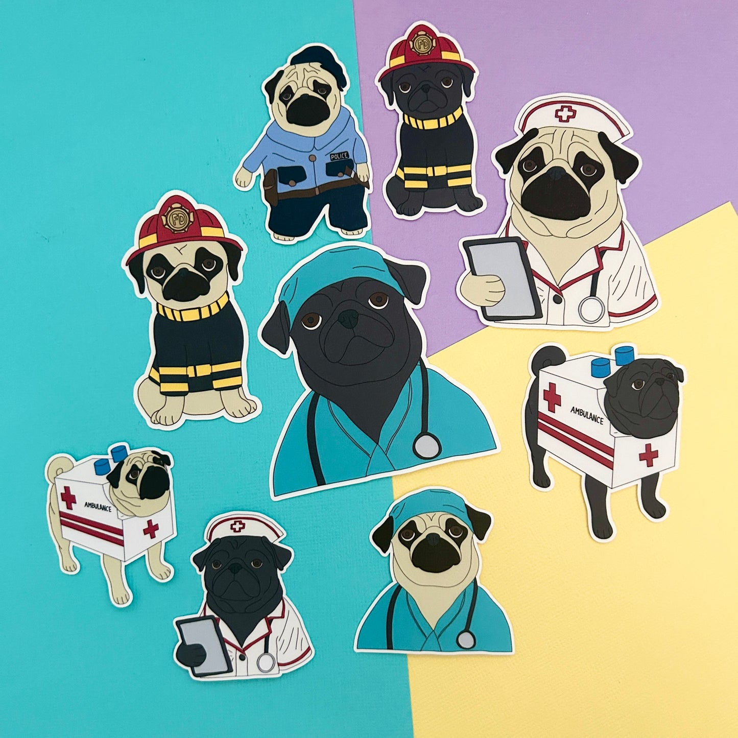 Sticker Club - Pug Addicts Tier