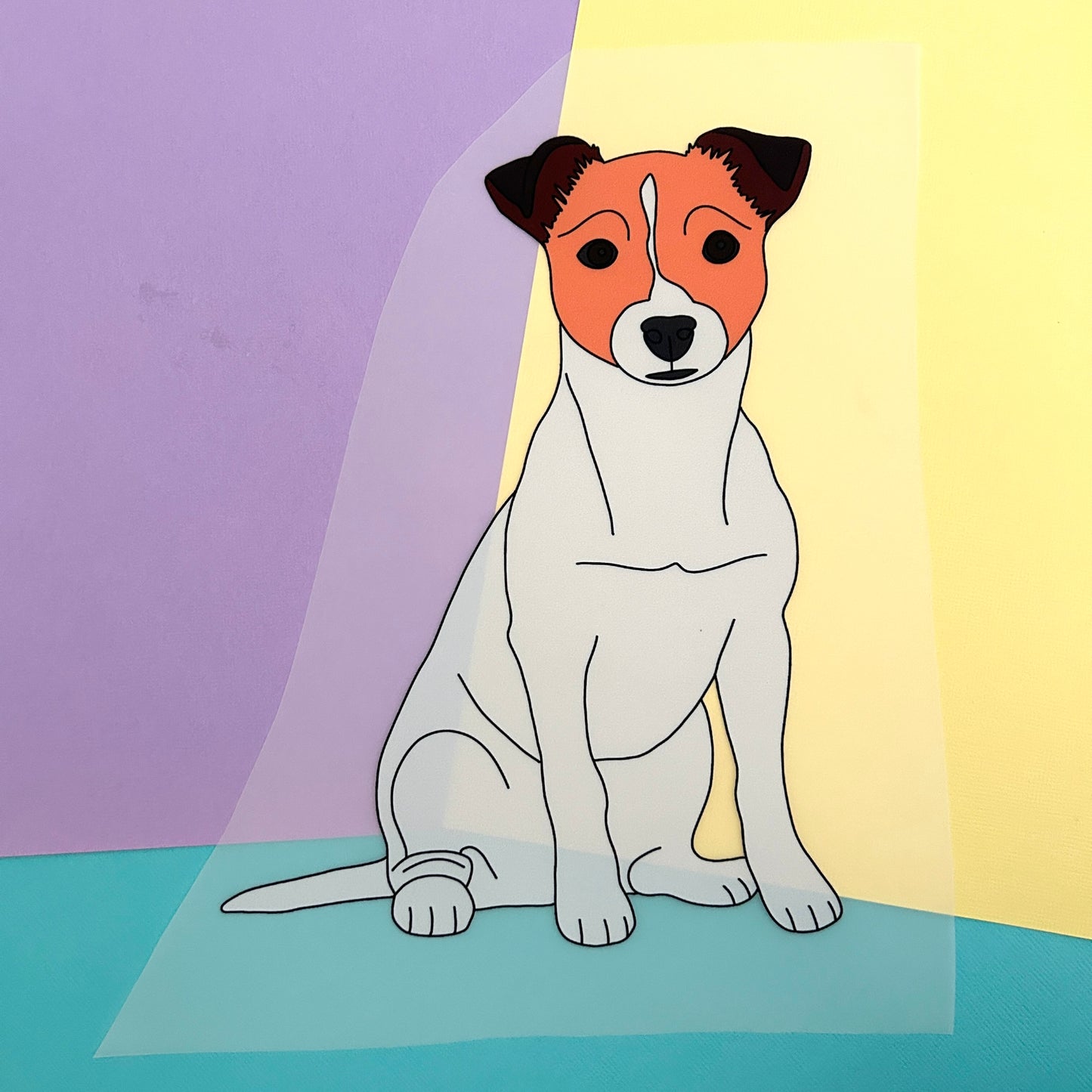 Build Your Own Dog Tote Bag - STEP ONE