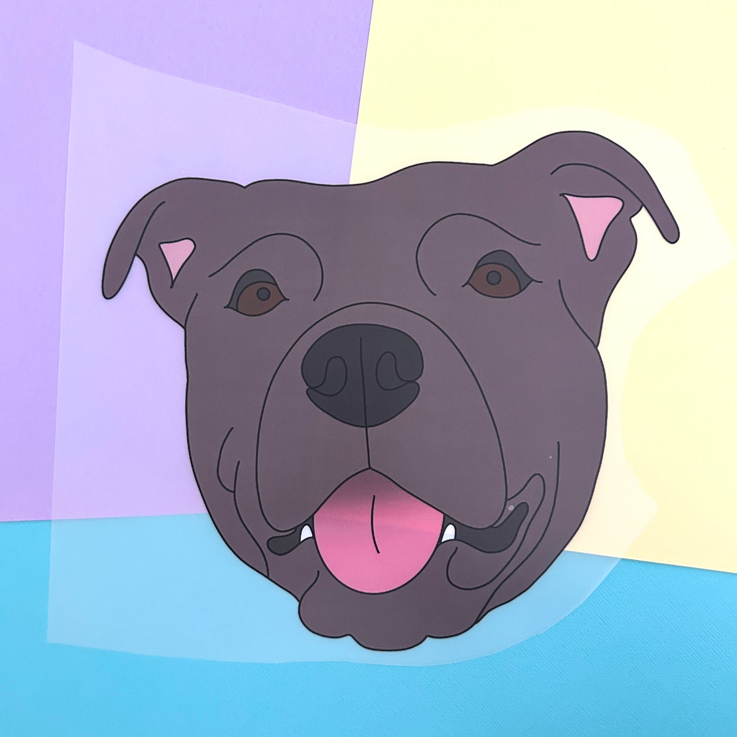 Build Your Own Dog Tote Bag - STEP ONE