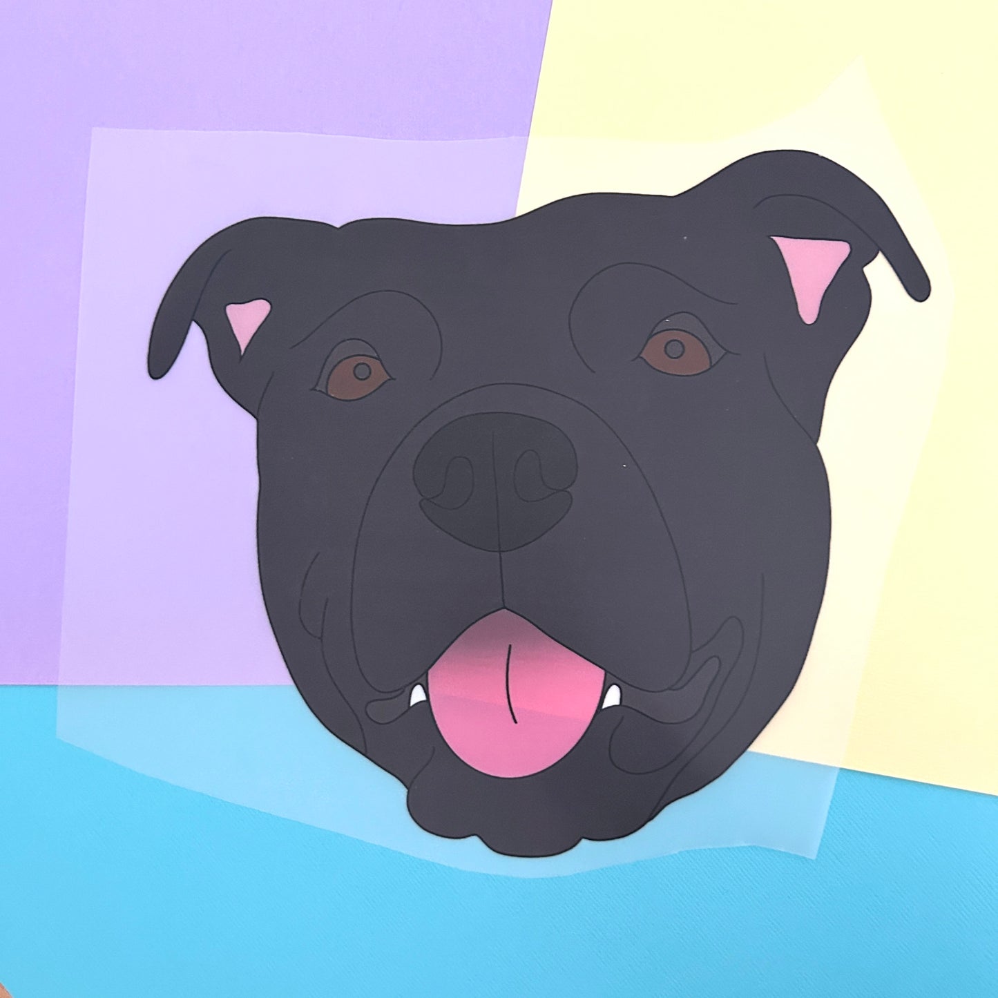 Build Your Own Dog Tote Bag - STEP ONE