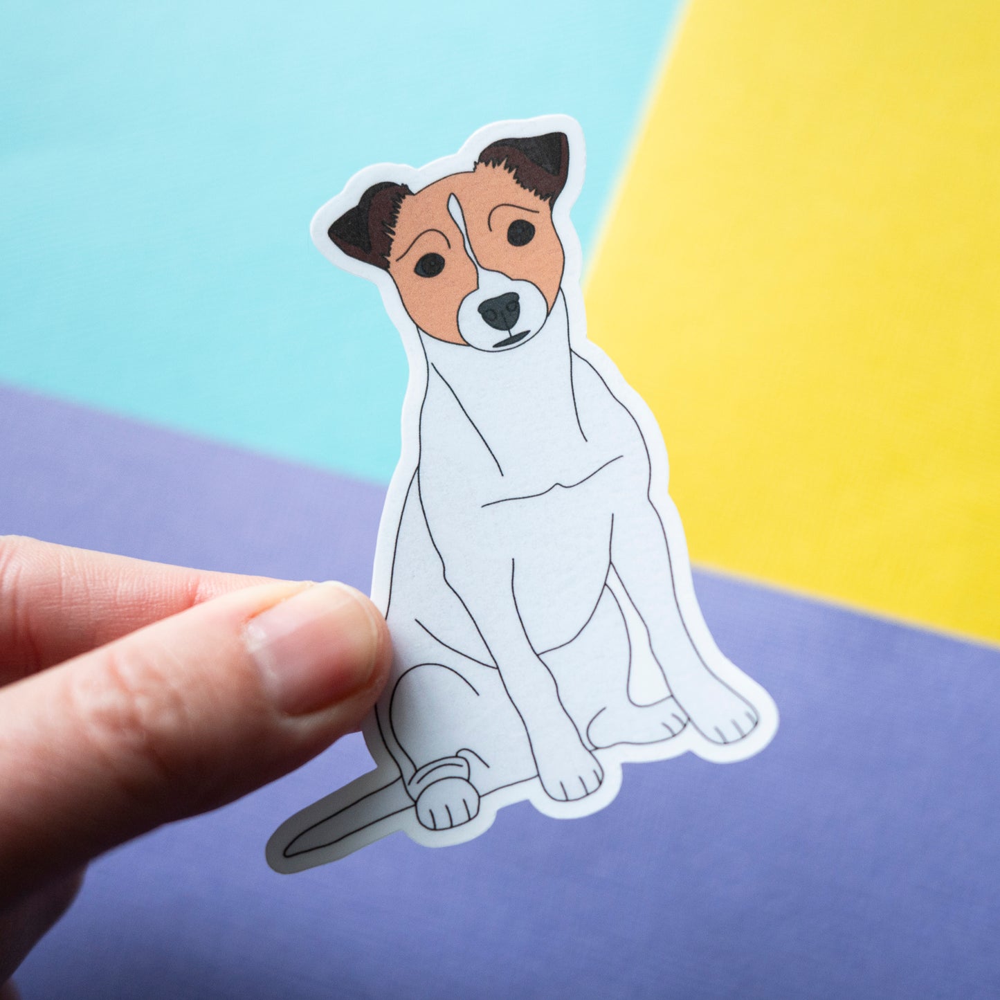 Jack Russell 3" Sticker