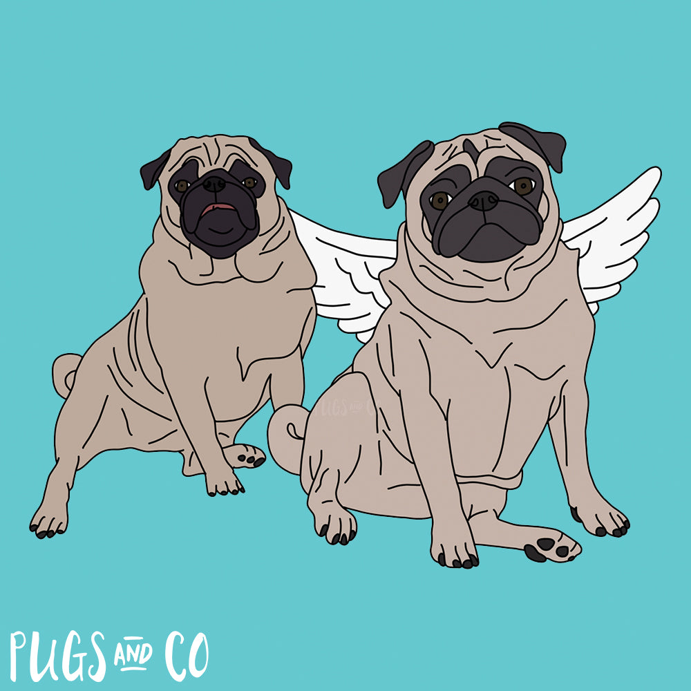 Pet Portraits - Two Pets