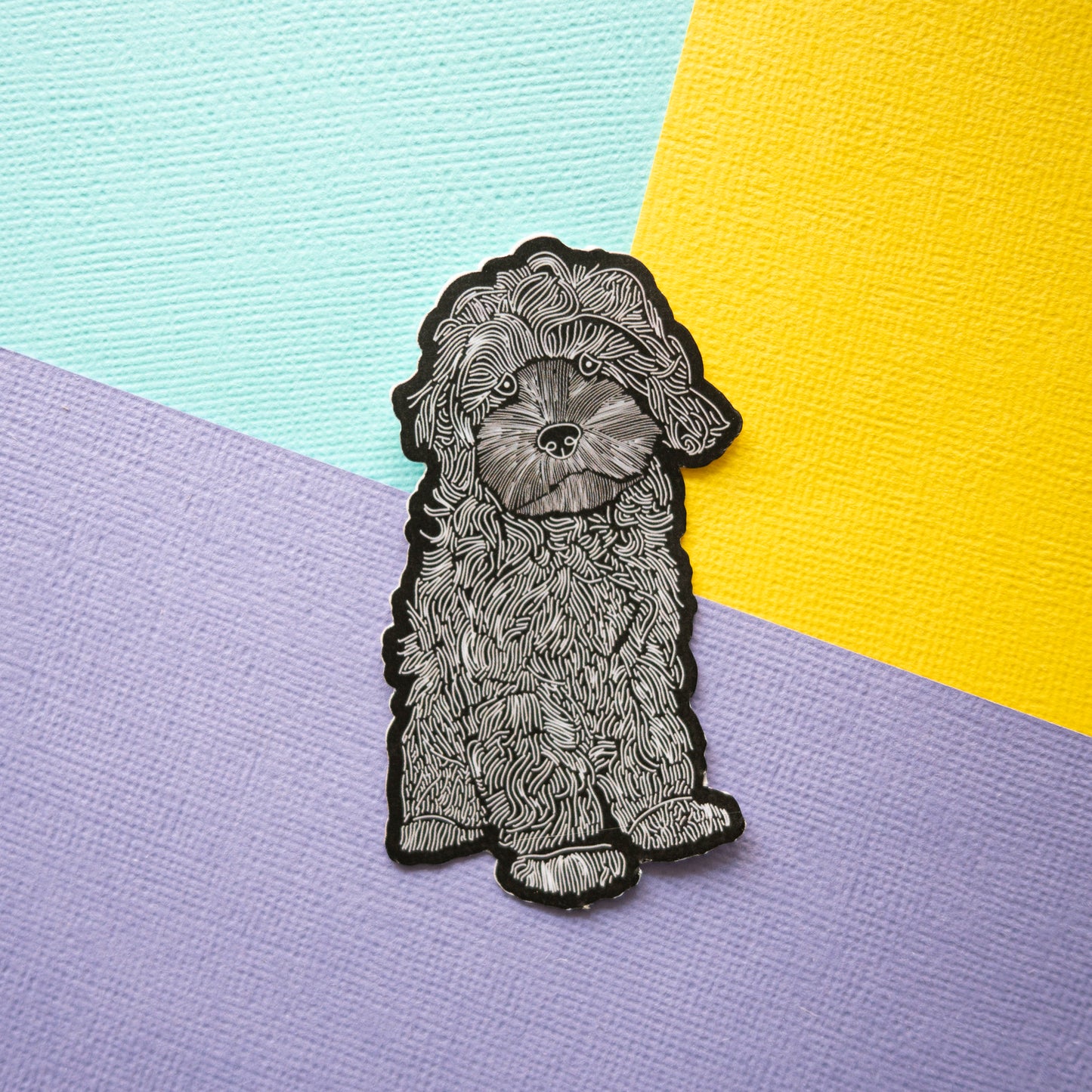 Oodle 3" Sticker - Cream