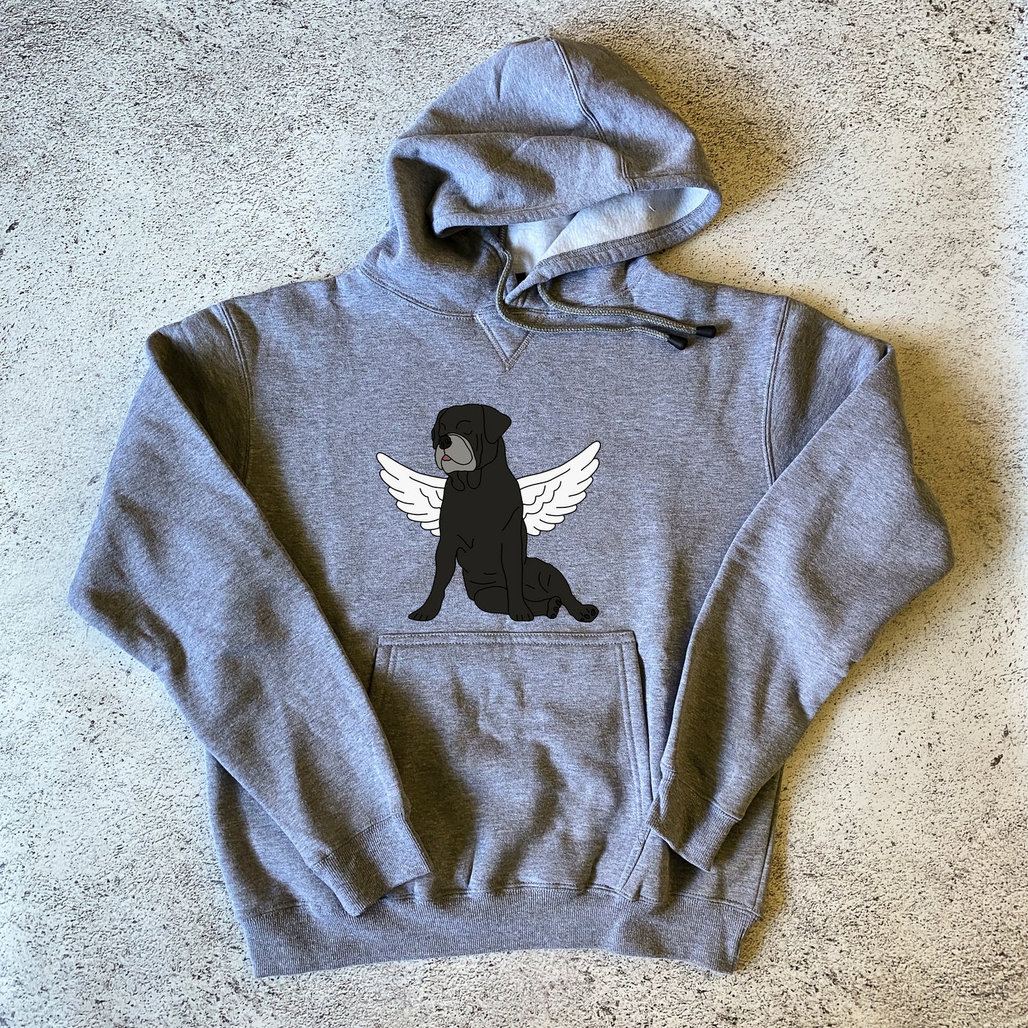 Custom Memorial Pet Portrait Hoodie - One Pet