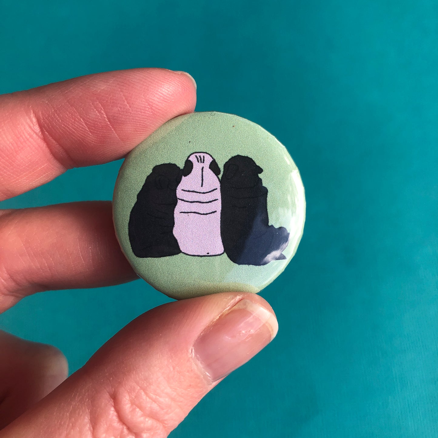 Pug Friends Magnet