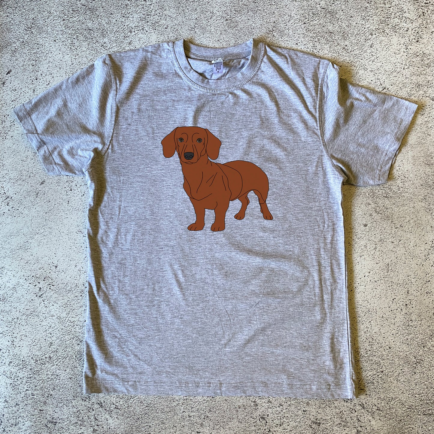 Red Dachshund Unisex T-Shirt
