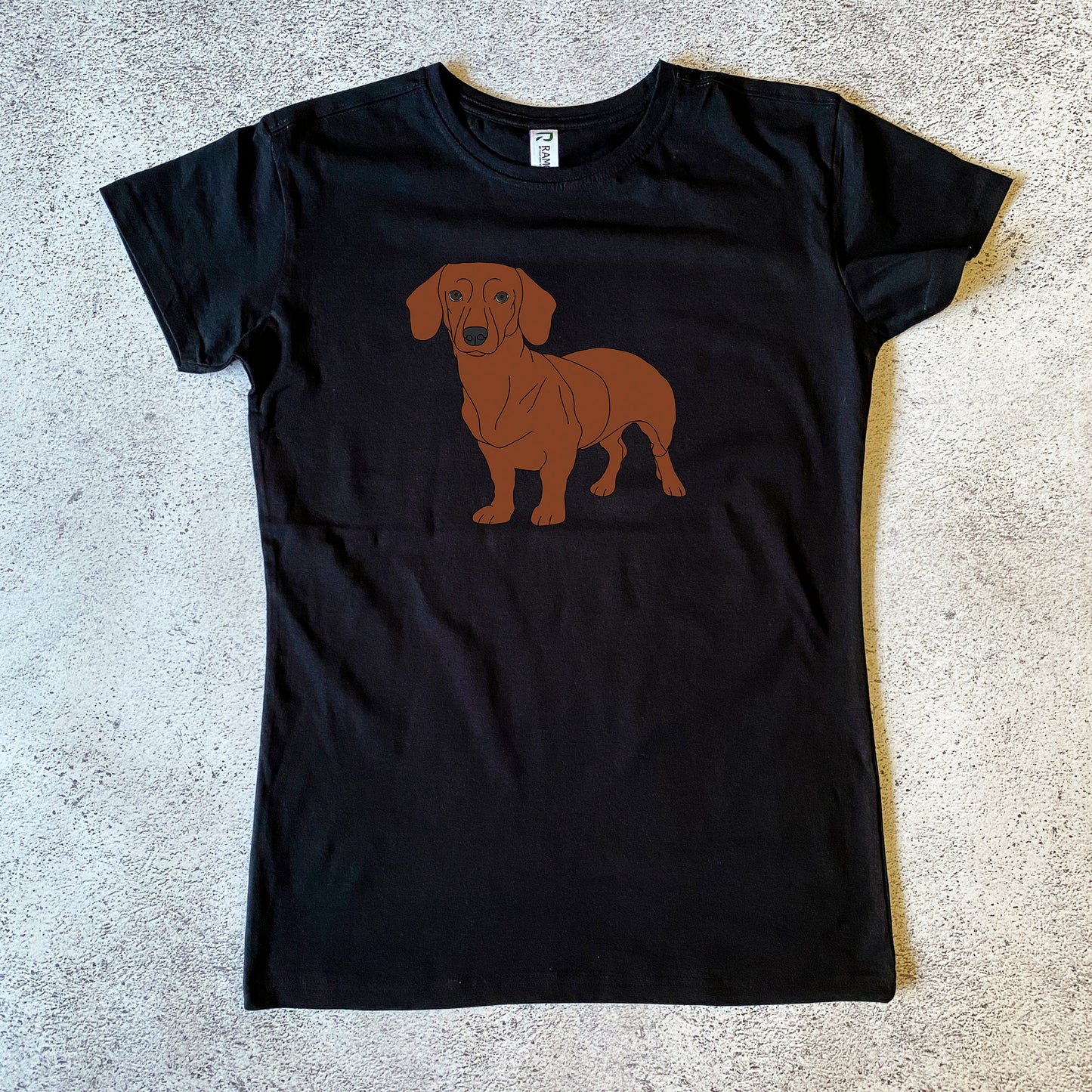 Red Dachshund Women's T-Shirt