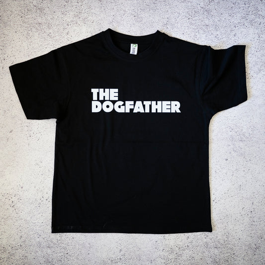 The Dogfather Unisex T-Shirt - Black