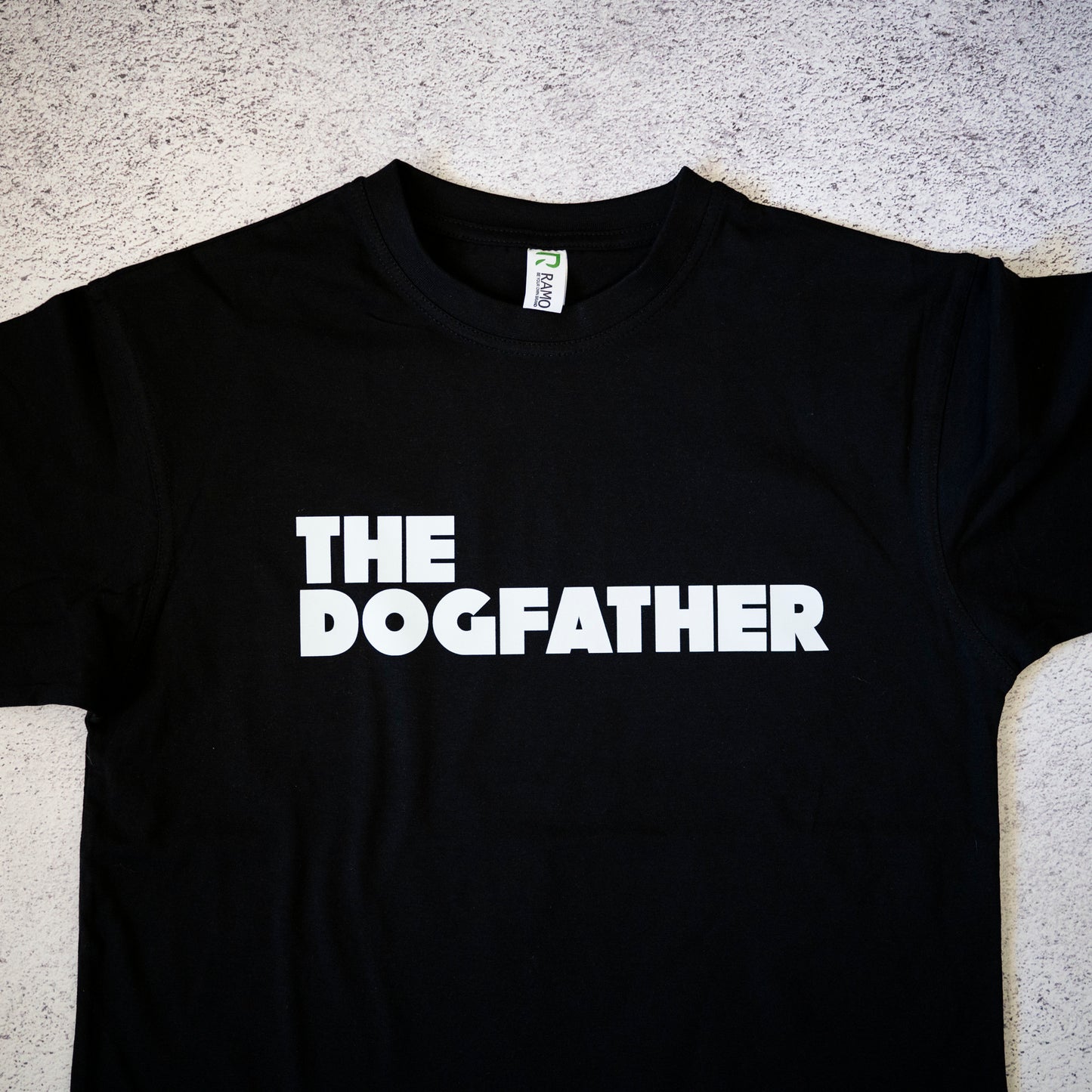 The Dogfather Unisex T-Shirt - Black
