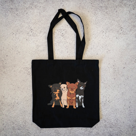 Chihuahua Canvas Tote Bag