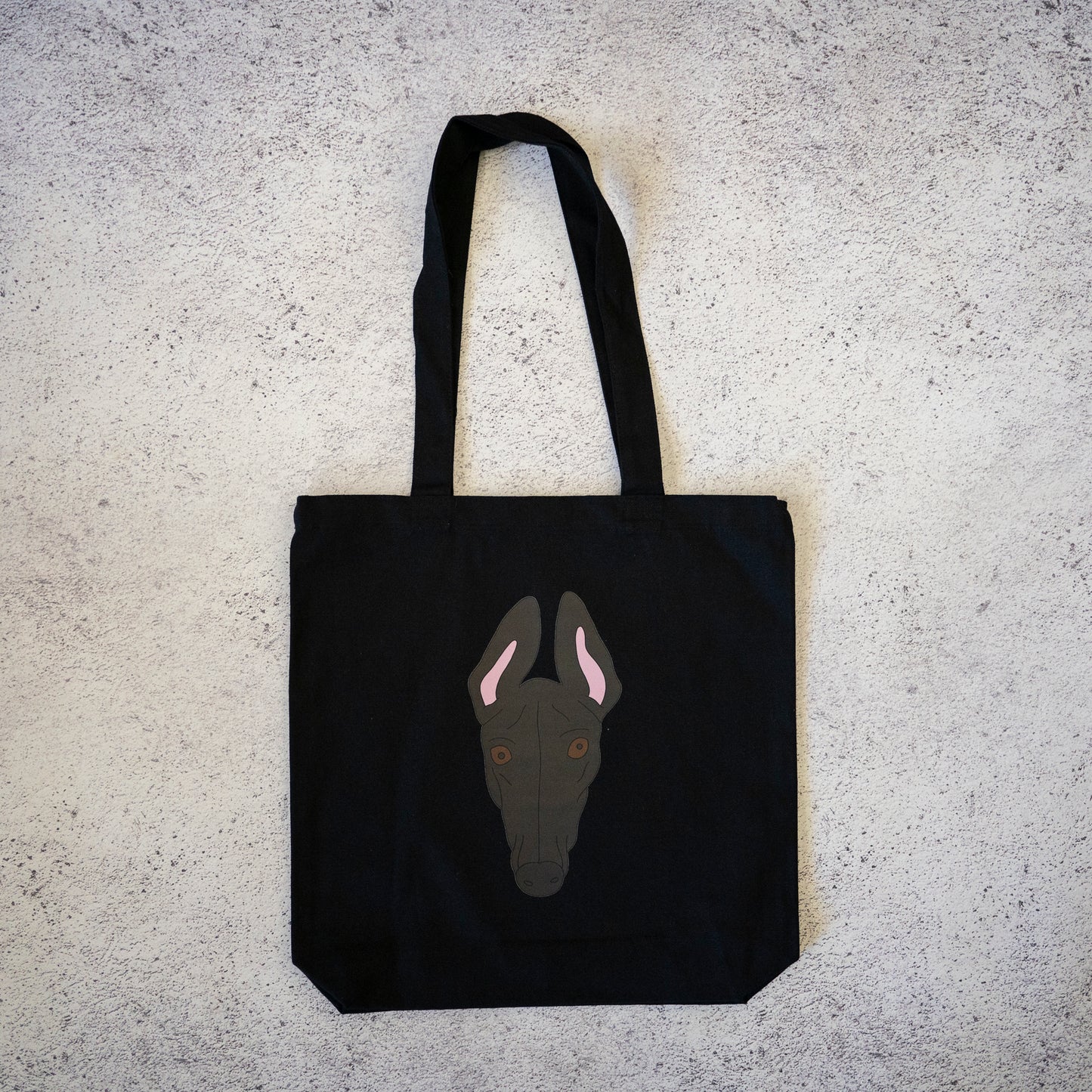 Greyhound Canvas Tote Bag