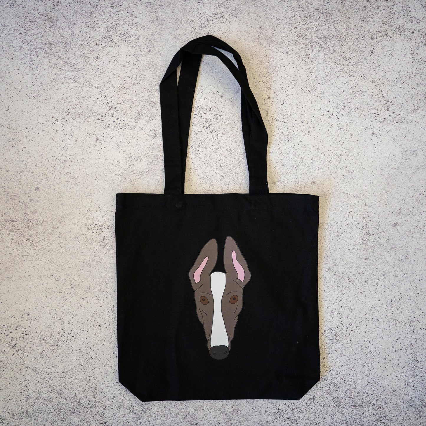 Greyhound Canvas Tote Bag