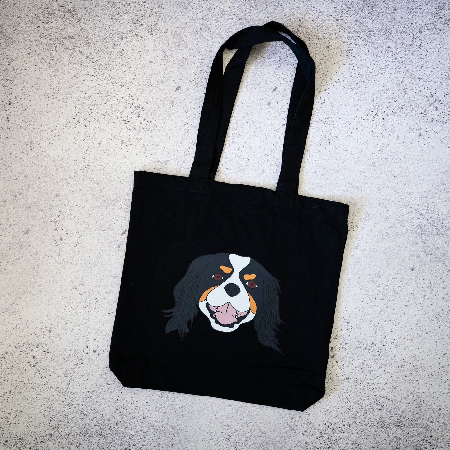 King Charles Cavalier Spaniel Canvas Tote Bag
