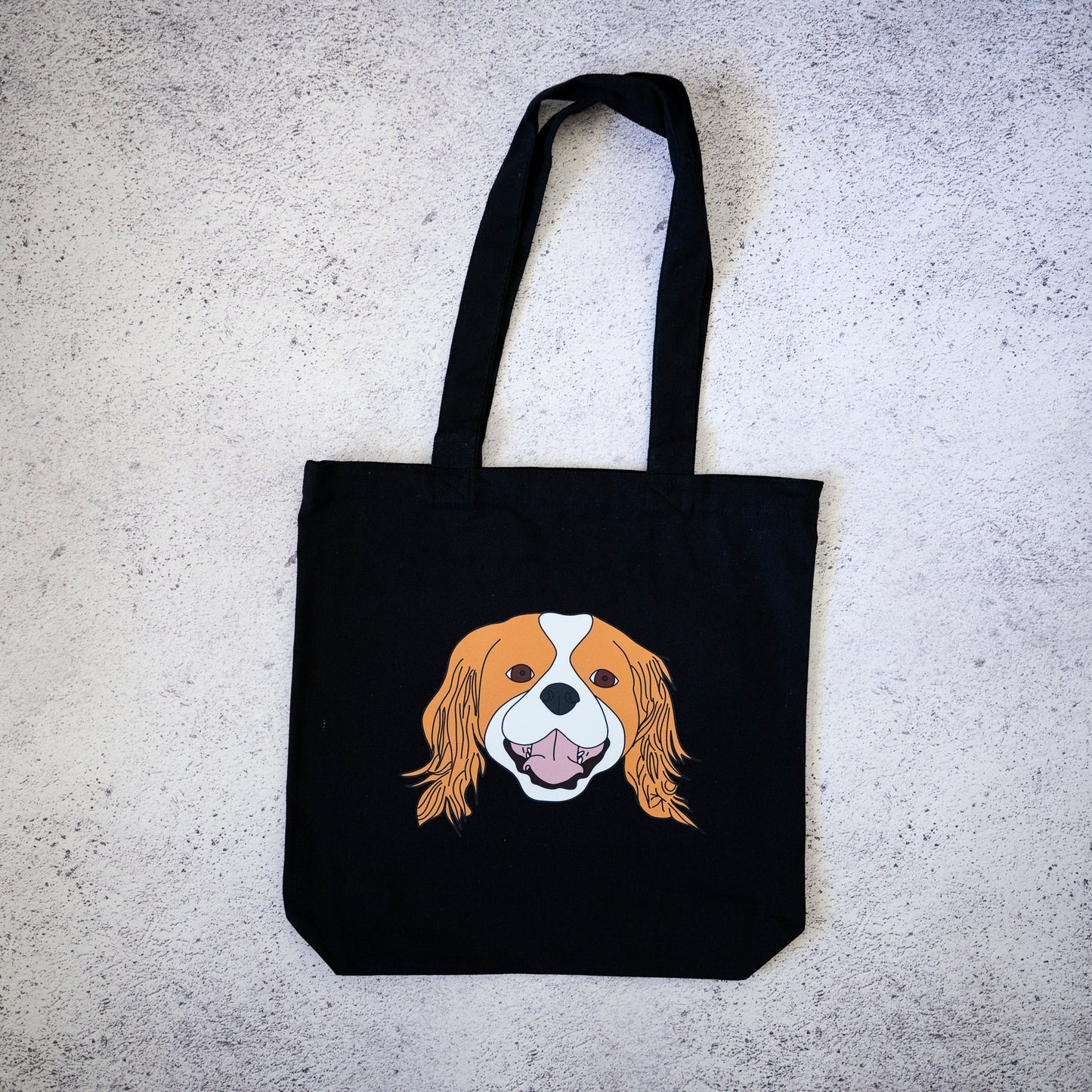 King Charles Cavalier Spaniel Canvas Tote Bag