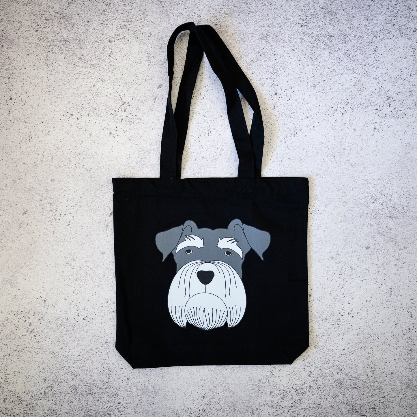 Schnauzer Canvas Tote Bag