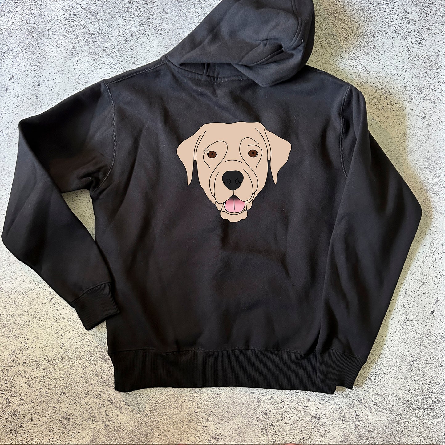 White Labrador Hoodie