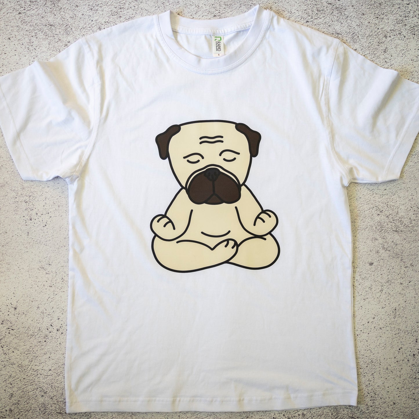 Zen Pug Unisex T-Shirt