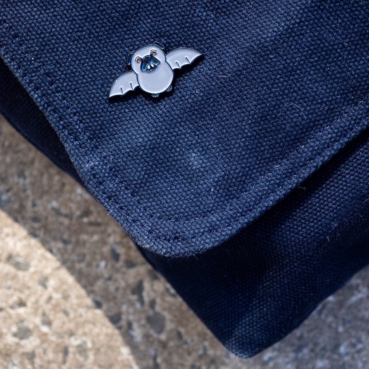 Batpug Enamel Pin