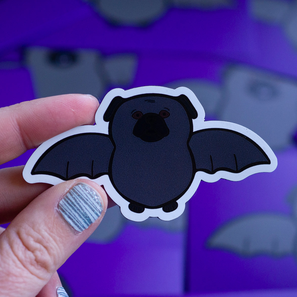 Batpug Magnet