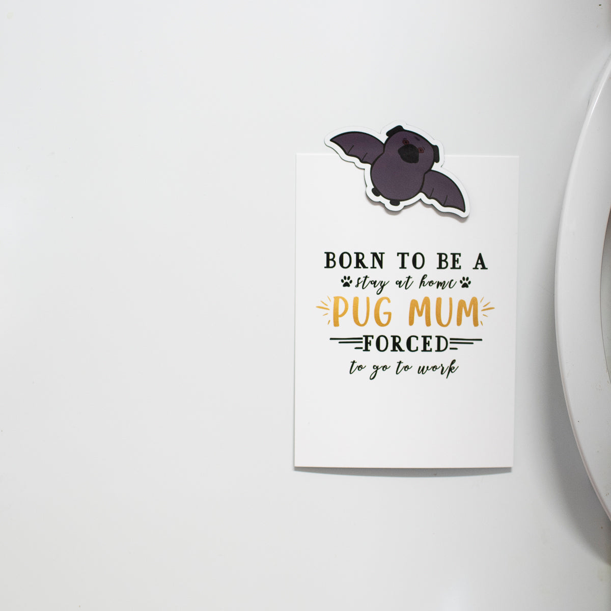 Batpug Magnet
