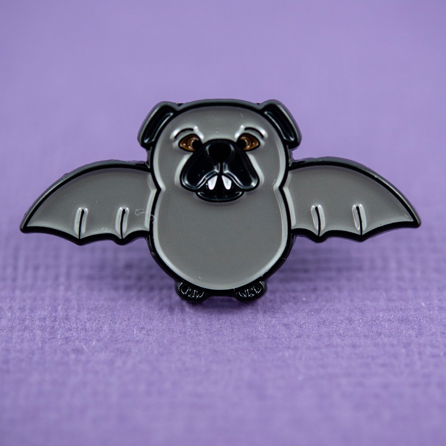 Batpug Enamel Pin