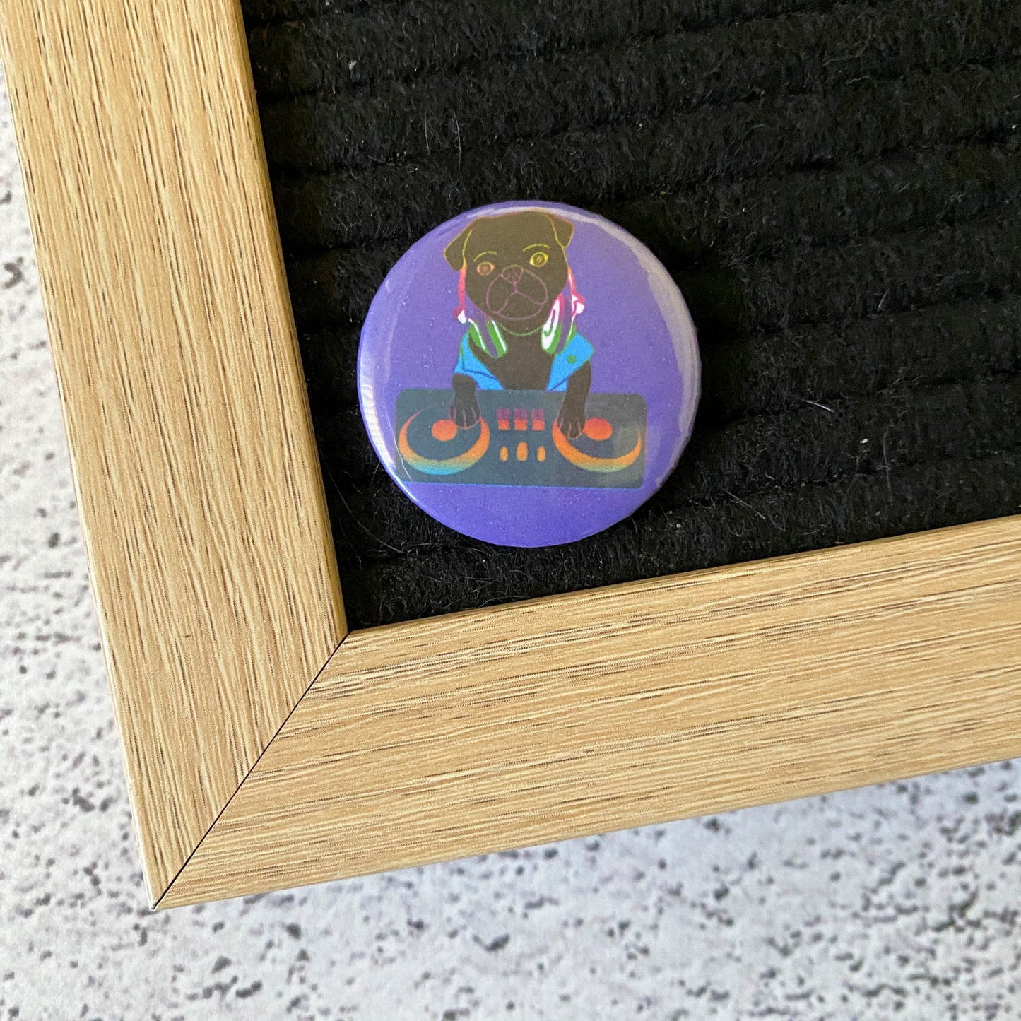 DJ Pug Magnet