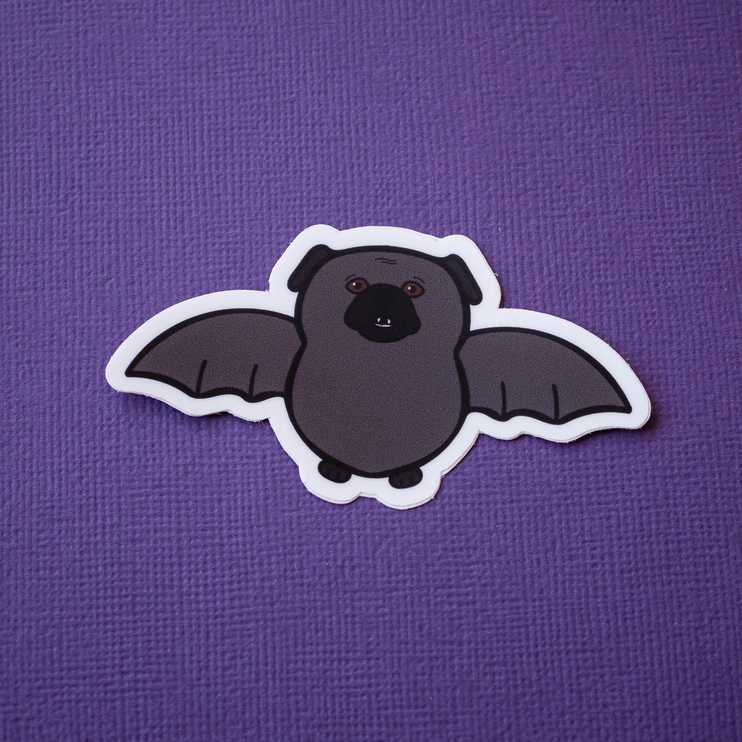 Batpug 3" Sticker