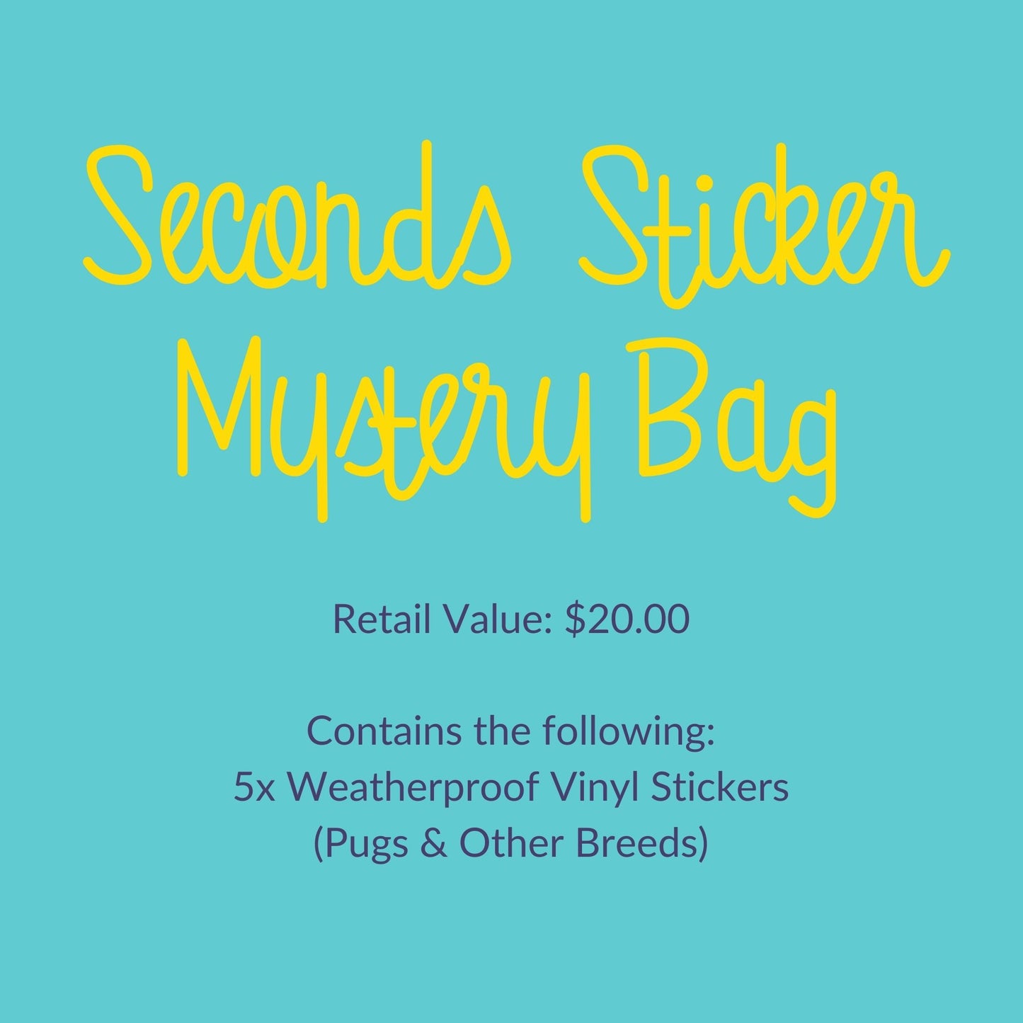 Seconds Sticker Mystery Bag