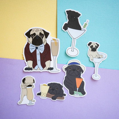 Sticker Club - Pug Fanatics Tier