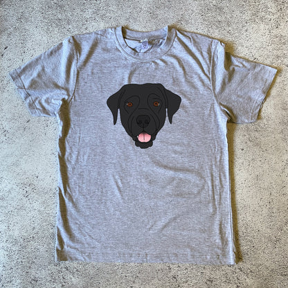 Black Labrador Unisex T-Shirt