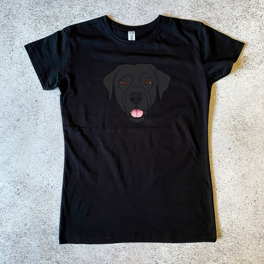 Black Labrador Women's T-Shirt