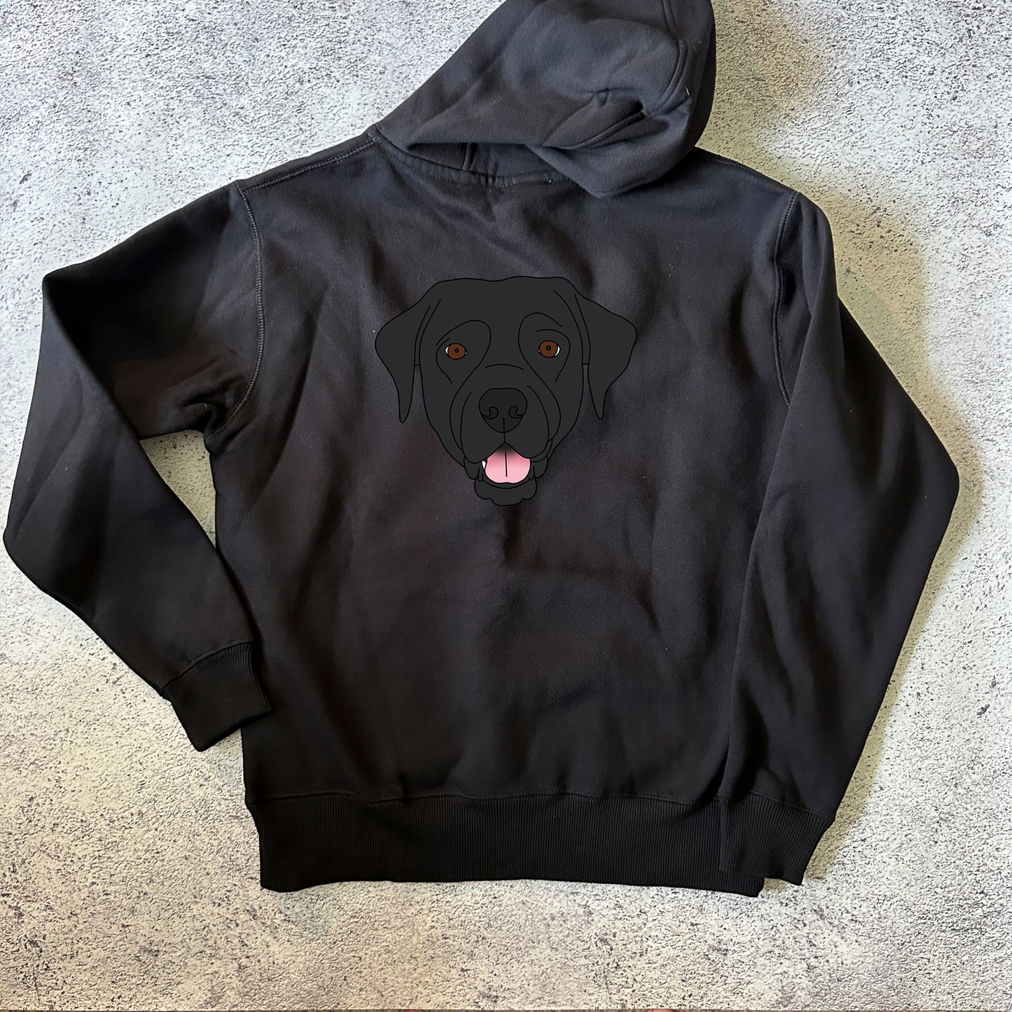 Black Labrador Hoodie