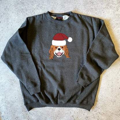 Blenheim King Charles Cavalier Spaniel Christmas Sweatshirt