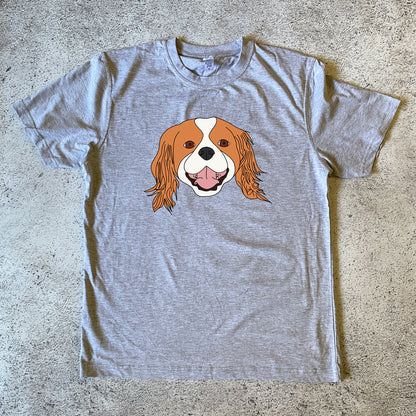 Blenheim King Charles Cavalier Spaniel Unisex T-Shirt