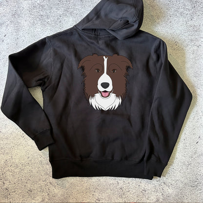 Border Collie Zip Hoodie