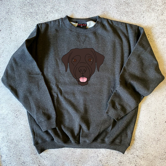 Chocolate Labrador Sweatshirt